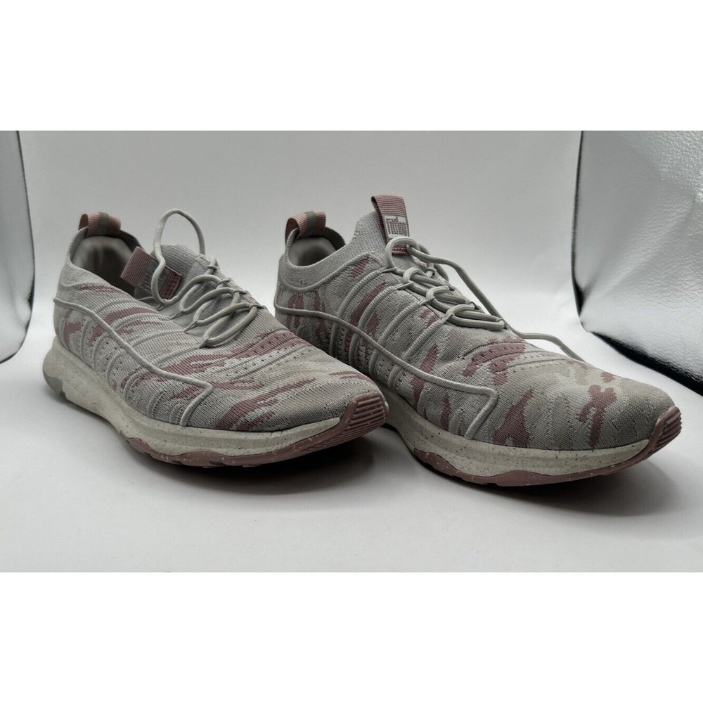 FitFlop VITAMIN FF E01 Knit Sports Sneakers Trainers Size 8.5 Pink Sky Camo‎